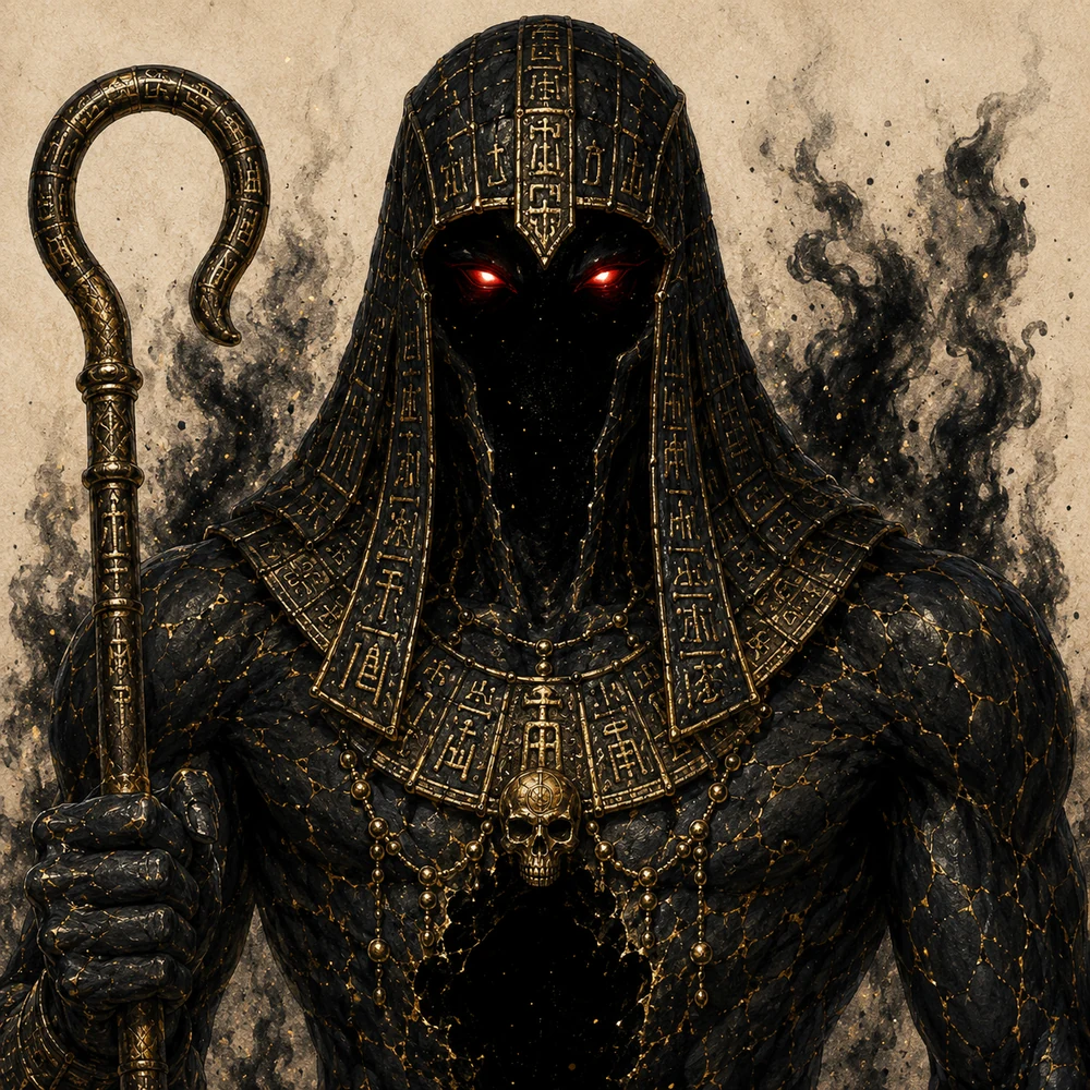 The God of Death portrait